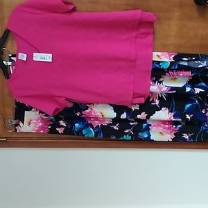 Pink spring outfit